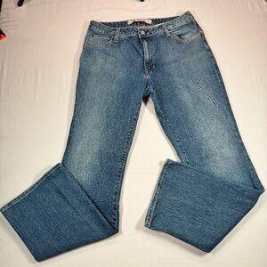 GAP Boot Cut Stretch Jeans 12R Made in USA Y2K Denim ✅